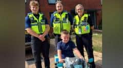Five-year-old Jaxon awarded for calling 999 in Dudley — Dudley news photo
